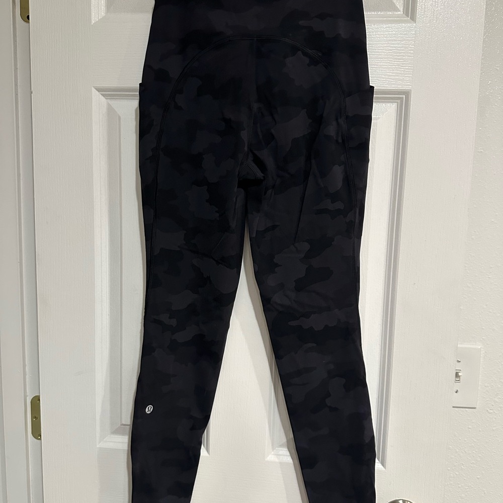 Lululemon Black Camo Leggings